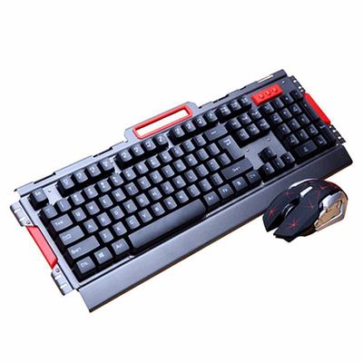 Explosive money wireless Mouse and keyboard Suspended Metal waterproof game Keyboards 2.4G Keyboard and mouse Kit