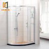Shower Room Whole Shower Room Sliding door customized Glass Shower room Arc sector partition screen simple and easy Bath Room