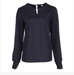 Polka Dot Blouse Image 2