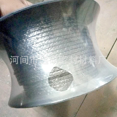 大量销售 增强耐磨石墨盘根 增强柔性石墨盘 500度℃优质石墨盘根