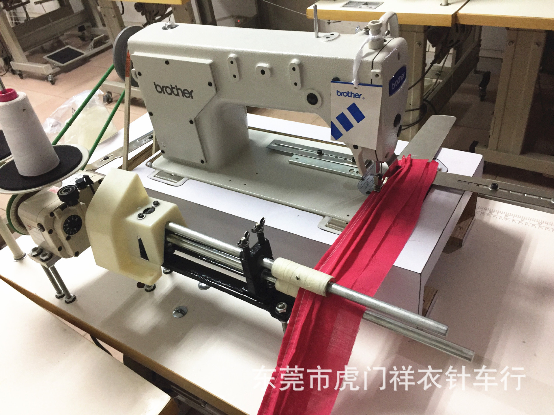 专业改装打条机，兄弟高头打条机，配置台湾瑞星变速器