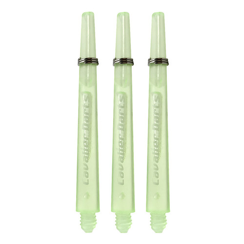 Knight Darts 6-Pack Crystal Frosted PC Transparent Darts Rod with Iron Ring 1g/Piece