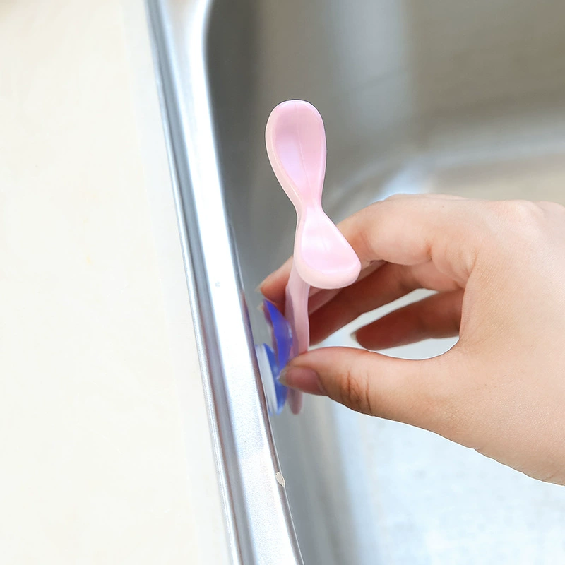 Kitchen multifunction suction cup holder leaf shape support