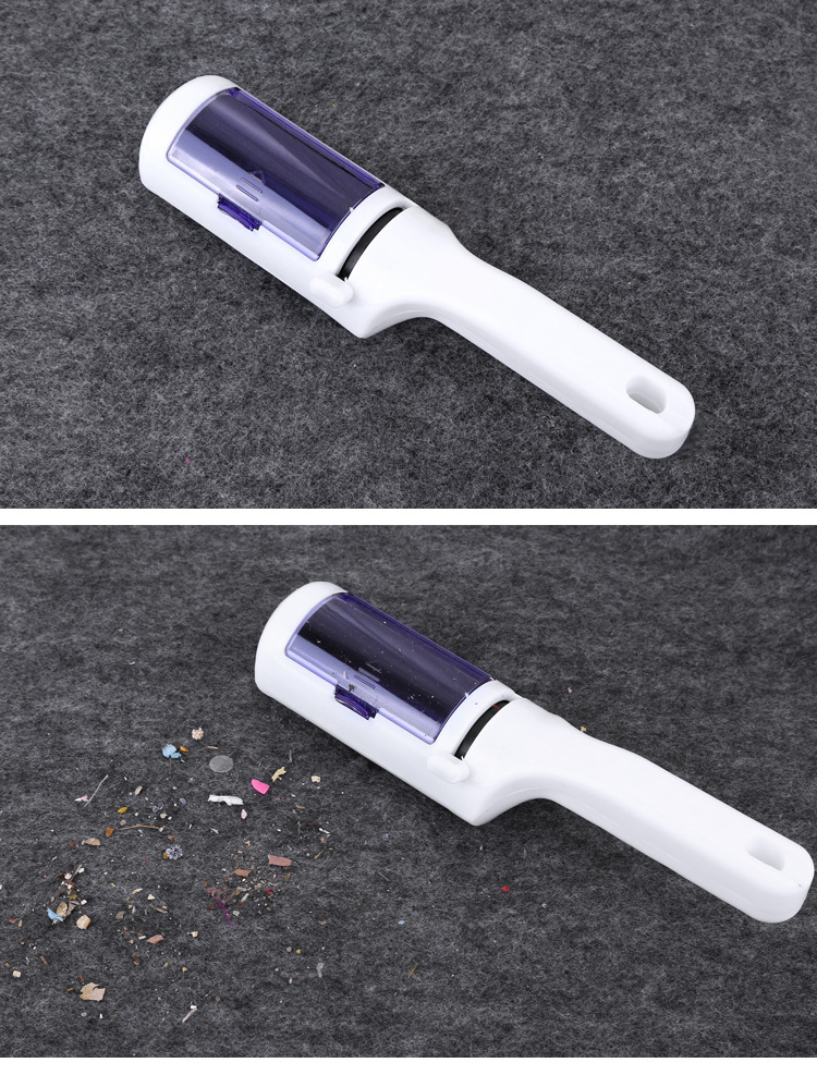 A638 Household Electrostatic Clothing Hair Removal Brush Dusting Brush Clothes Pet Hair Picker Bristle Artifact Dry Cleaner 0.15 display picture 2