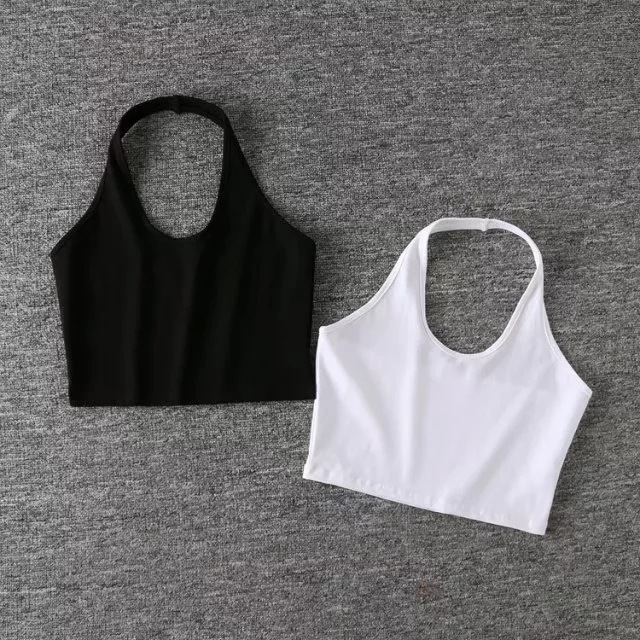 solid color short sports vest  NSAC21635