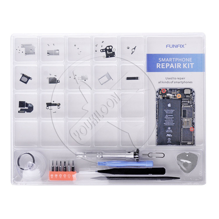 Smartphone Repair Kit 苹果7代手机拆机工具 零件盒螺丝刀套装
