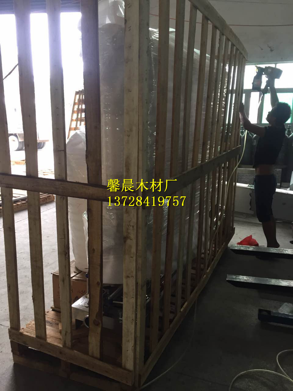 免熏蒸出口箱 实木熏蒸花格箱 上门打木架 木箱框架箱定制-阿里巴巴
