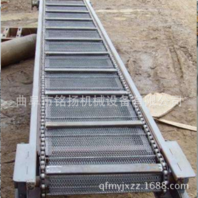 供应粮食爬坡升降式带花纹防滑皮带运输机pvc材质耐磨损腐蚀皮带输送机