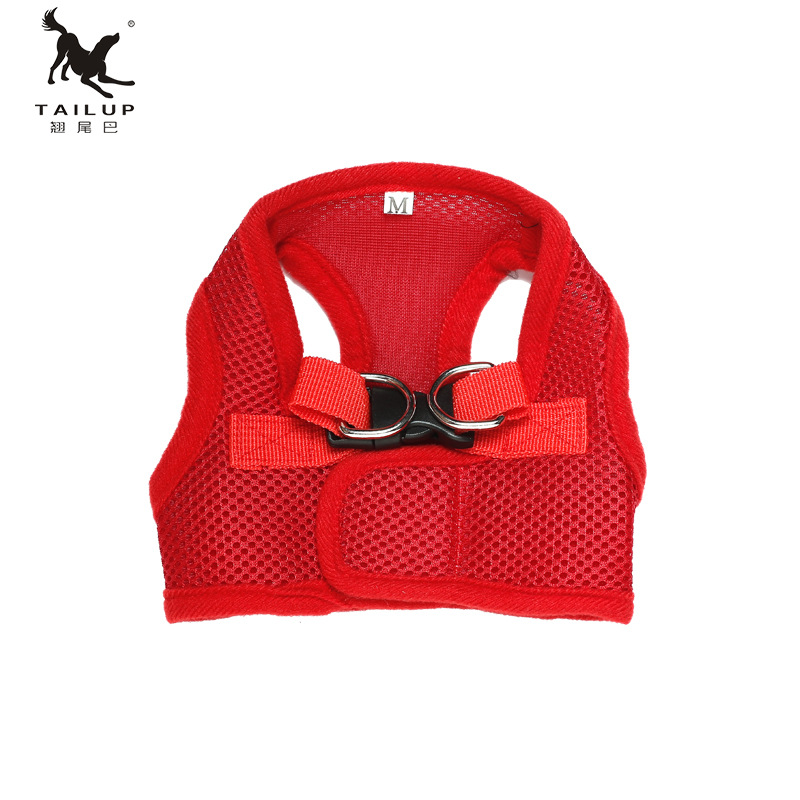 翘尾巴狗背心牵引绳 宠物用品 狗狗衣服狗胸背带亚马逊跨境速卖通