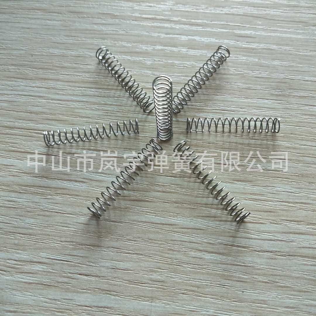 304不锈钢弹簧  不锈钢压簧  压缩弹簧  开关弹簧 挡板弹簧小压簧