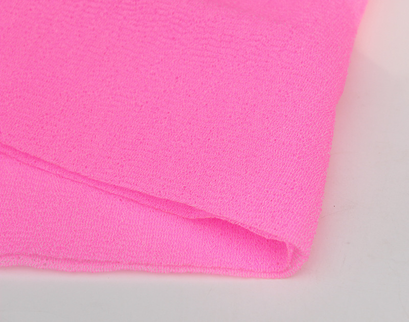 Manufacturers export Japanese and Korean nylon sauna towel long strip back rubbing bath towel exfoliating bath strip Manufacturers export Japanese and Korean nylon sauna towel long strip back rubbing bath towel exfoliating bath strip