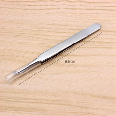 小號去黑頭細胞夾 不鏽鋼彎頭粉刺夾 粉刺鑷子 美容暗瘡