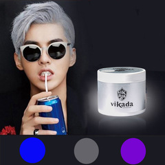 Grandma Grey Hair Clay Colored Solid Hair Wax Disposable Hair Color Cream Manufacturer Hair Products Cross-border