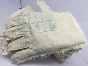 Одиночный и двойной слой All -Layer Full Canvas Glove Страхование рабочей силы Поставки износ перчатки -устойчивый