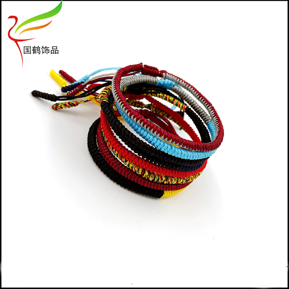蛇结编织手链