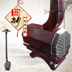 精制紫檀曲胡演奏级戏剧紫檀精制曲胡河南大弦坠胡坠琴送铝合金盒