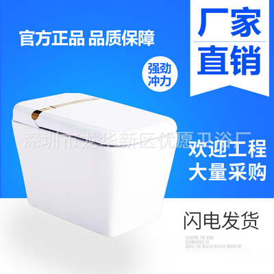 九牧王暖风烘干加热智能马桶即热型带遥控自动除臭臀部喷坐便器|ms