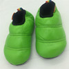 Winter slippers, multicoloured keep warm cloth with down for beloved