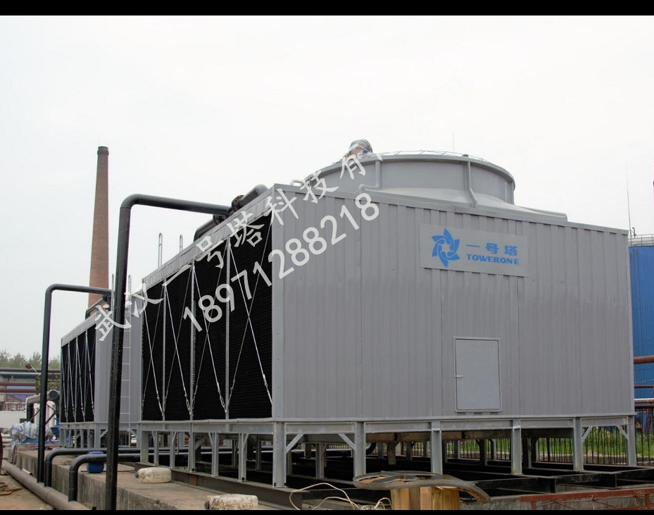 实力厂家高温冷却塔圆形逆流式冷却塔方形横流式冷却塔厂家直销