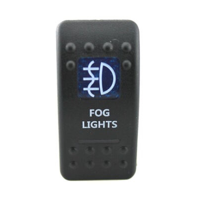 FOG LIGHT开关、工作灯开关游艇船舶开关配件 on-off 开关带图案