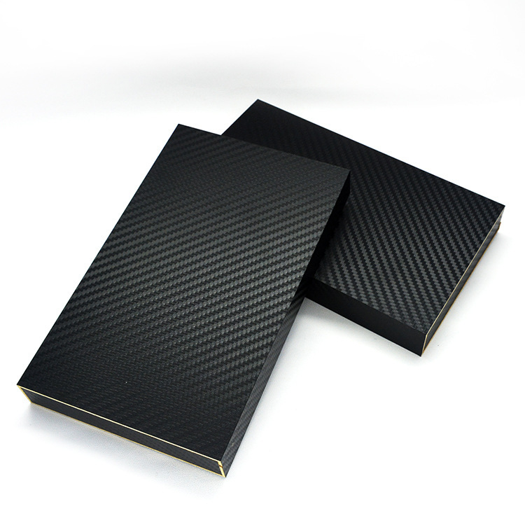 适用苹果手机壳包装盒华为碳纤维手机壳包装木盒印logo现货工厂