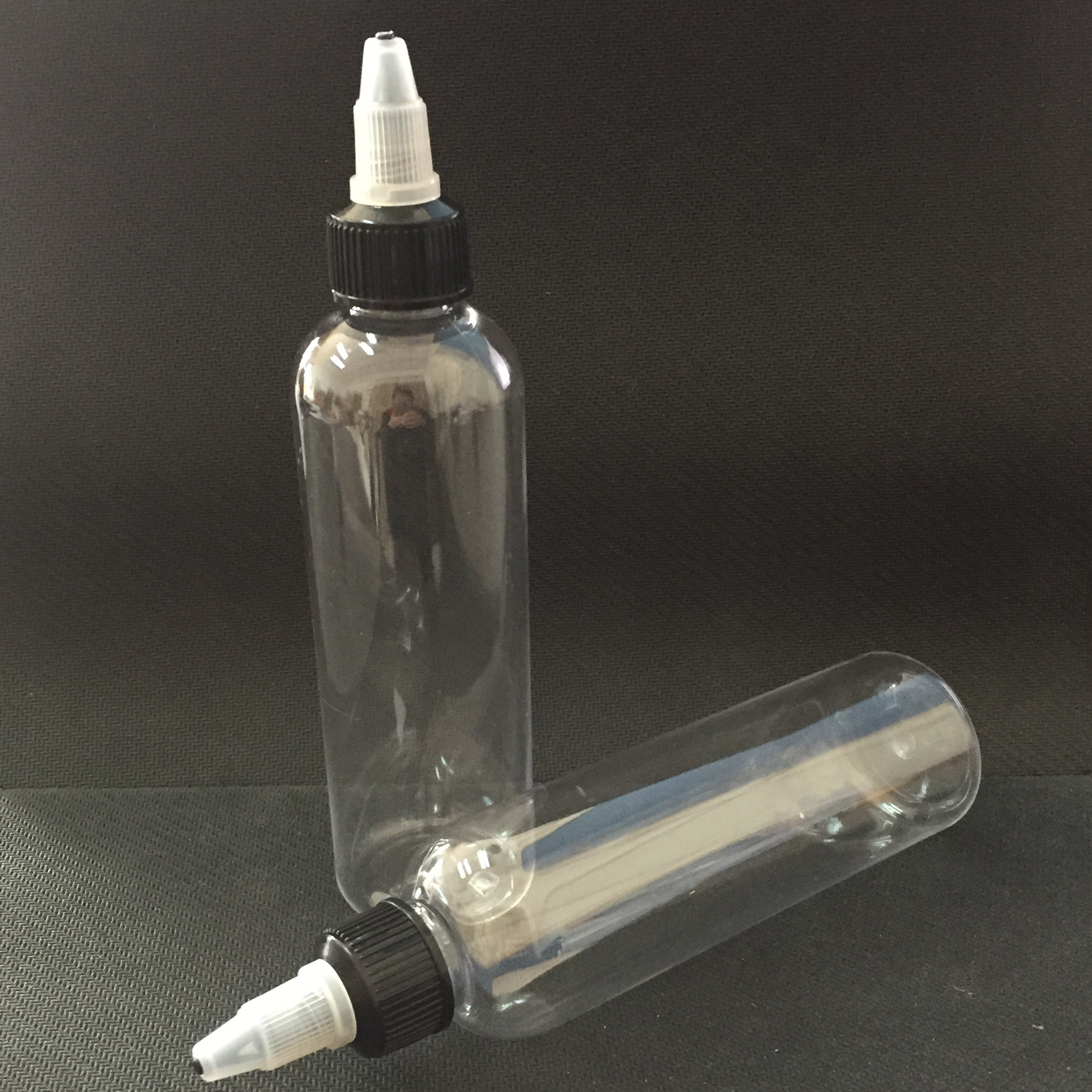 120ml长尖嘴瓶 PET材质 广口瓶  模型调漆瓶 油漆分装瓶