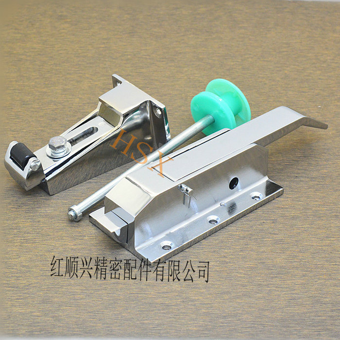 冰库安全拉手工业拉手锁冷库***锁冰柜锁HS-1180烘箱门锁烤箱把