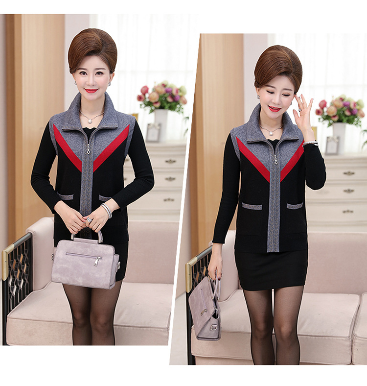 Gilet femme en Mélange de cachemire - Ref 3318191 Image 21