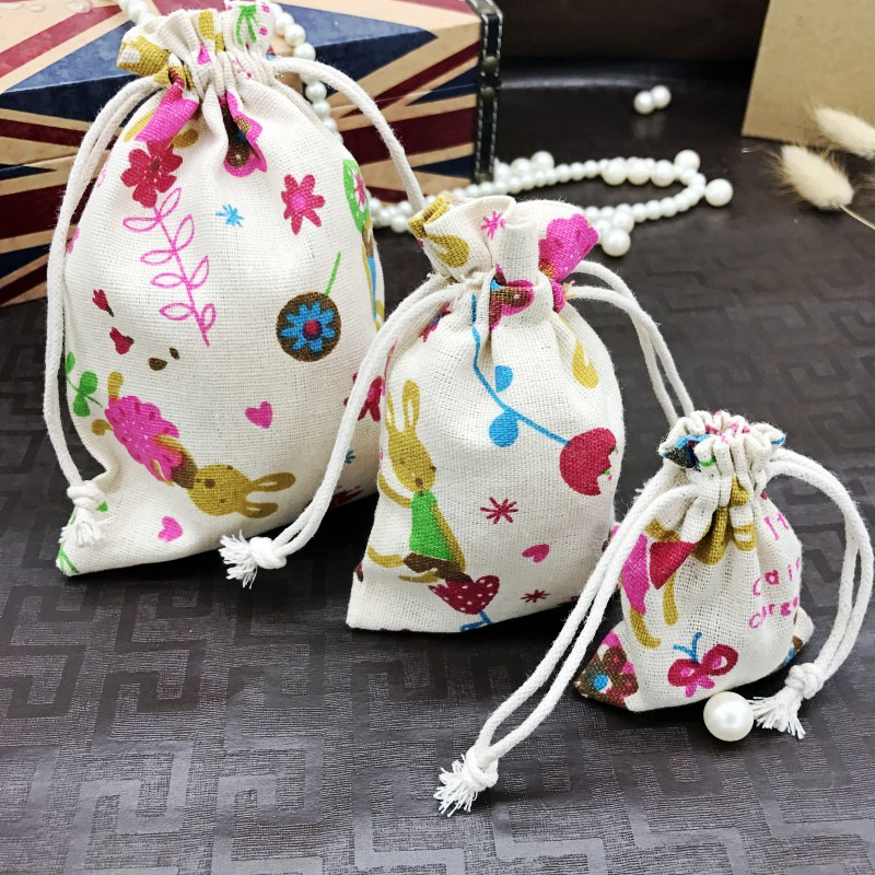 束口首饰袋饰品袋绒布袋 戒指耳钉耳环手链项链包装收纳袋 促销