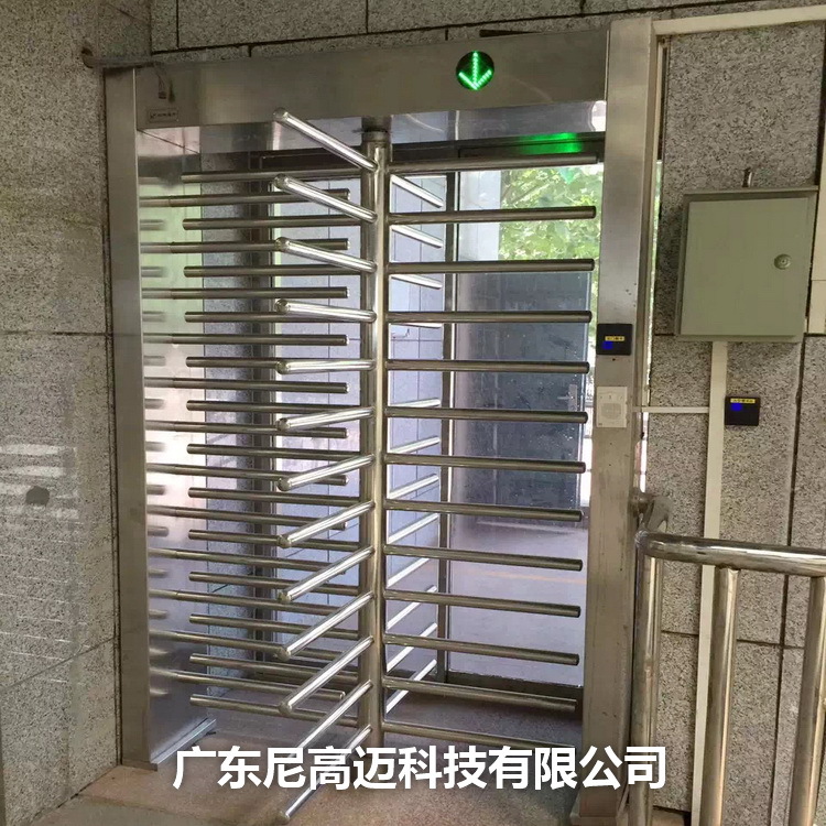 批发十字全高转闸机 高挡小区通道防尾随十字全高转闸机门禁厂家