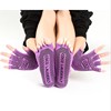 Non-slip gloves for yoga, set, wholesale