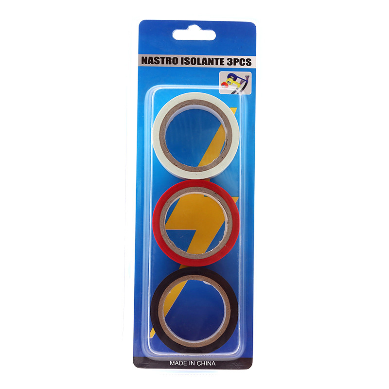 厂家批发电工胶带彩色阻燃电气绝缘胶布PVC防火高粘胶带定制尺寸
