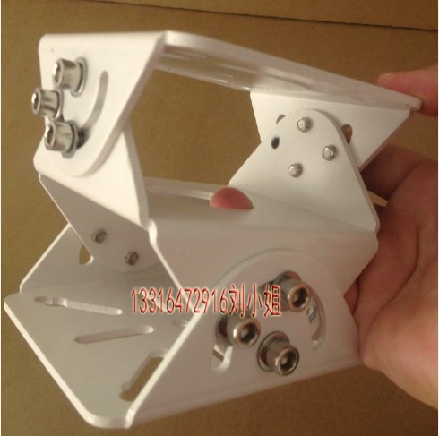 15/18/22寸护罩/停车场/照车牌摄像机专用铝合金三维万向节鸭嘴架