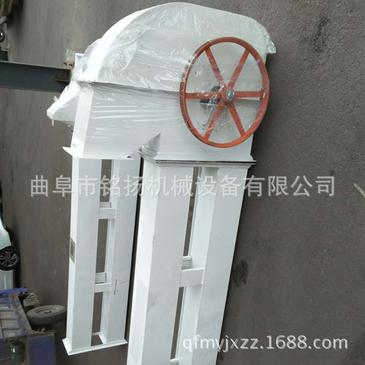 垂直上料专用钢斗式提升机 工业专用塑料瓦斗式垂直上料机