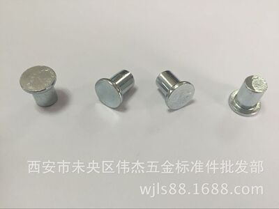 西安批发铆钉半圆头铆钉平头铆钉实心铁铆钉各种异型铆钉加工定做|ms