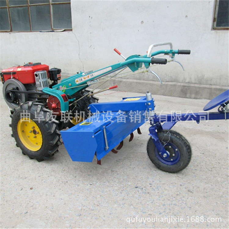 12马力手扶拖拉机厂家 多用整地翻土机 小型农用开荒旋耕机21