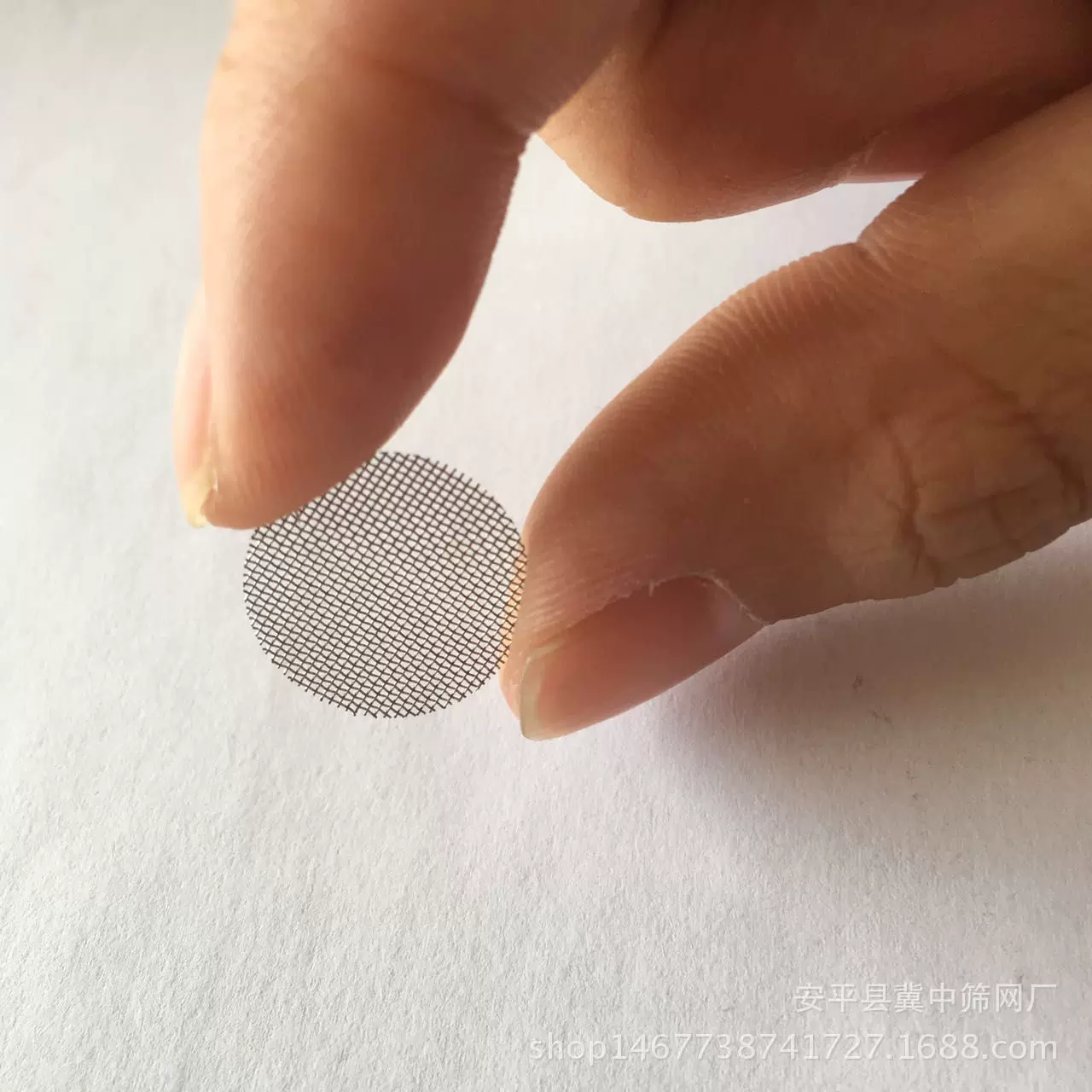 厂家加工定做圆形过滤网片10mm-30mm镀锌过滤网片24.5mm 过滤网片