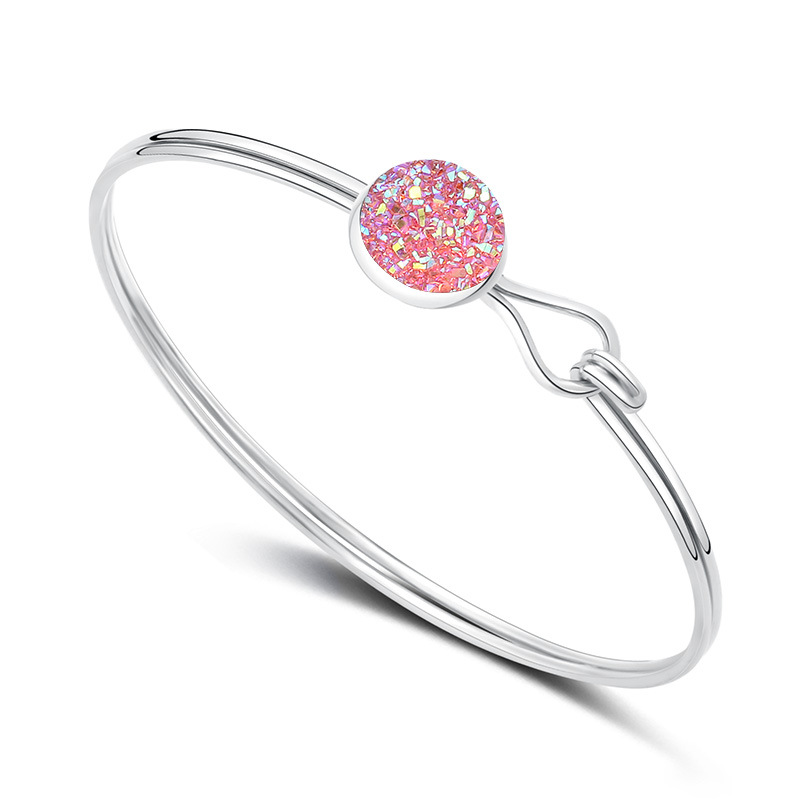 Korean bracelet imitation natural stone color crystal cluster jewelry wholesale