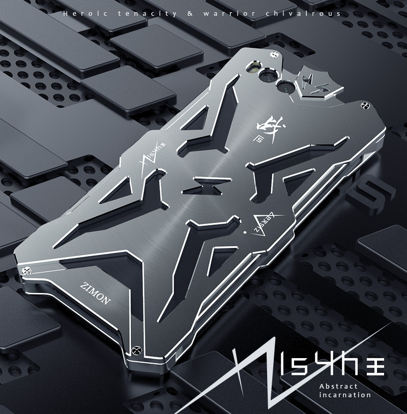 SIMON THOR Aviation Aluminum Alloy Shockproof Armor Metal Case Cover for Xiaomi Mi Note 3