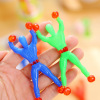 Hot -selling fun creative flipping and fighting wall Superman Spider -Man sticky climbing people toy