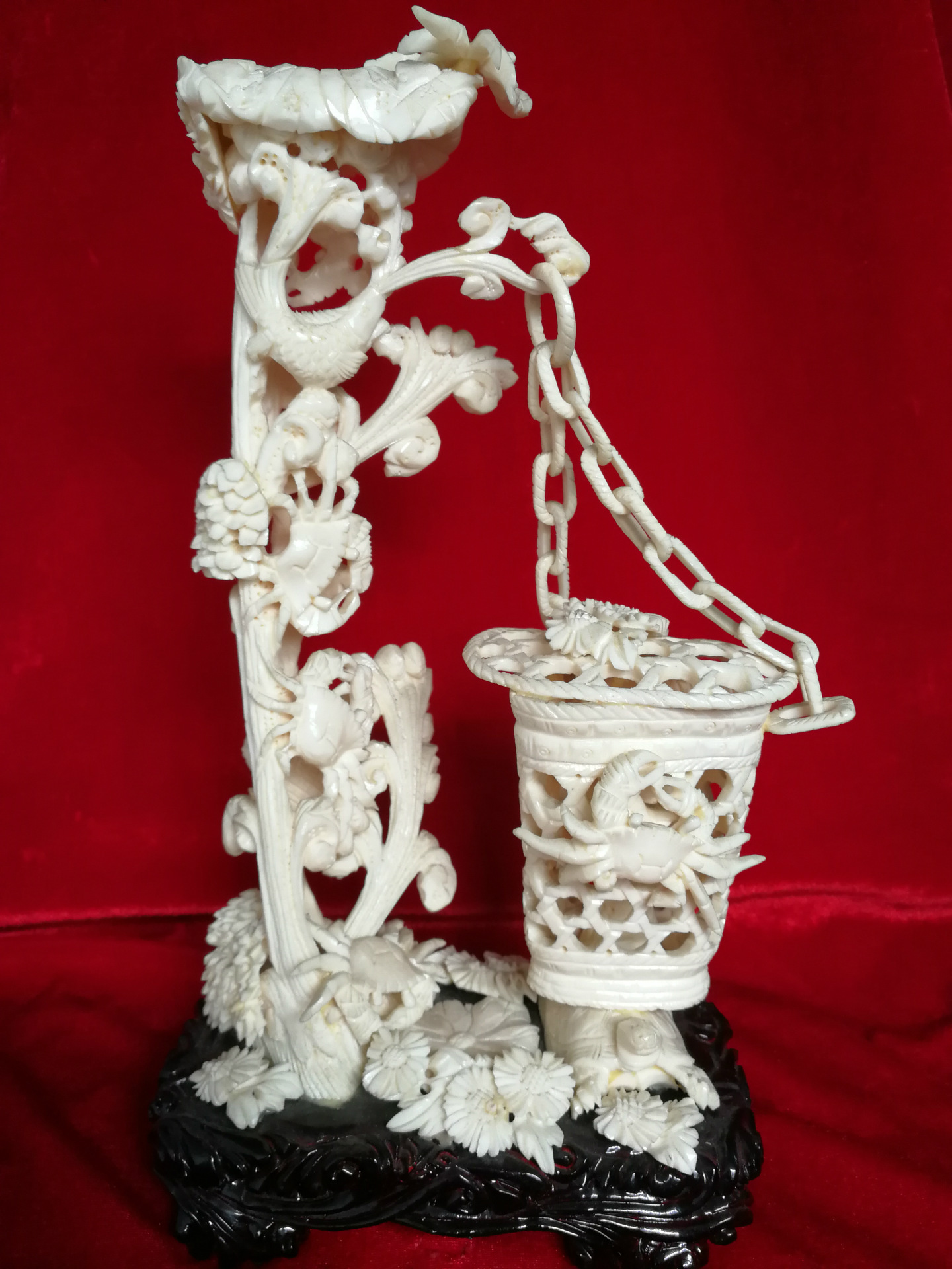 骨雕工艺品图片,老骨雕图片,牛骨雕刻工艺品_大山谷图库