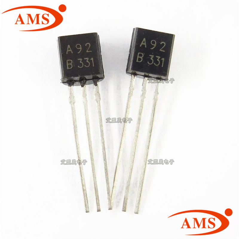 MMBTA92  丝印A92 封装TO-92直插 NPN晶体三极管 全新现货