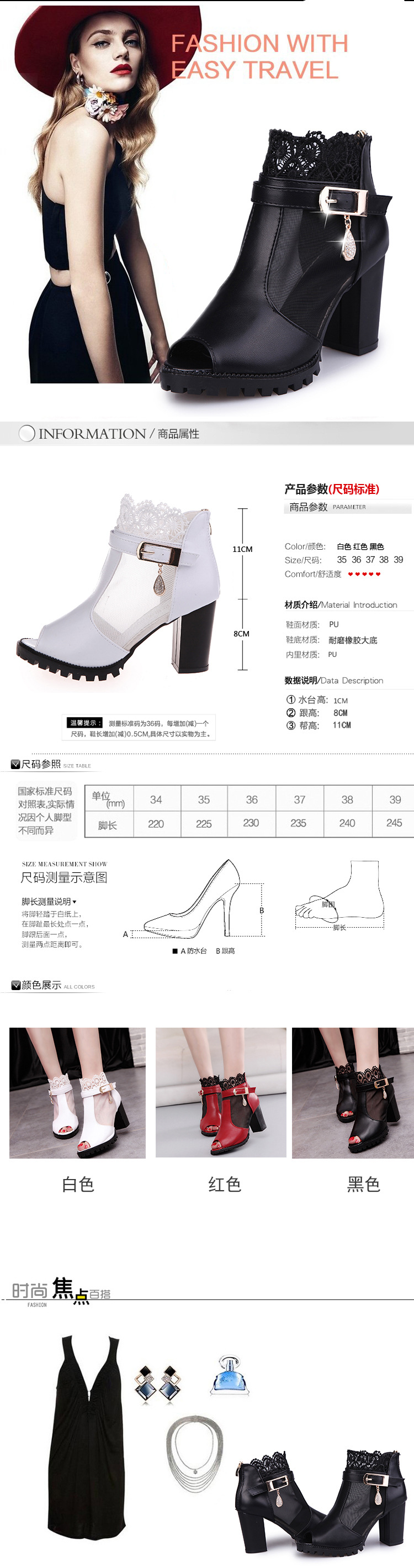 Chaussures été pour femme en Caoutchouc - Ref 3345464 Image 12