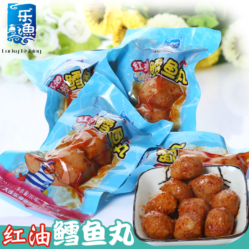 Dalian Marked Cod Cod intestine leisure time precooked and ready to be eaten Seafood snacks specialty wholesale Cuttlefish Meatballs