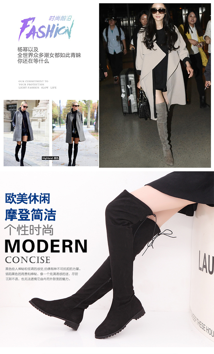 Bottes femme en Daim - Ref 3355148 Image 27