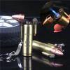 Bullet model Pendant Sander Fire Stone straight lighter creative personality Novelty metal inflatable lighter lighter