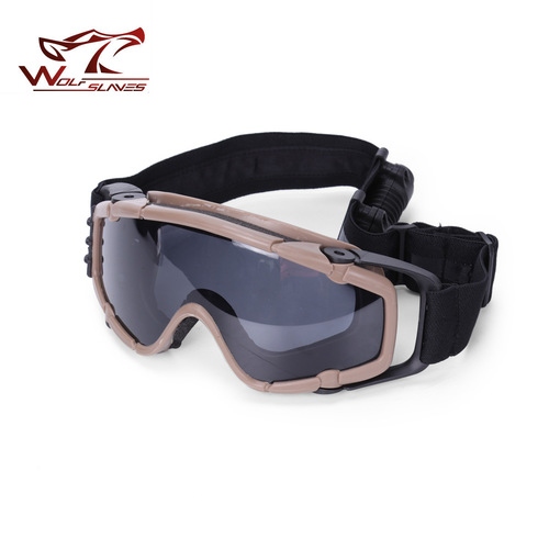 FMA OK goggles Enhanced edition, tactical fan glasses, CS field combat anti-impact goggles