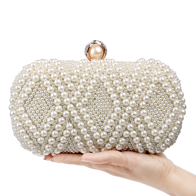 New Pearl Dinner Bag Women's Banquet Bag Ladies Dress Evening Bag display picture 31