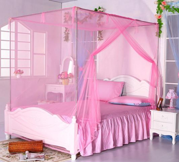 双人蚊帐大床蚊帐简易蚊帐宽1.8米16#特特密蚊帐加工批发