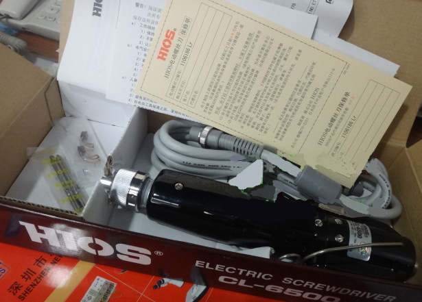 HIOS电动螺丝刀CL-6500
